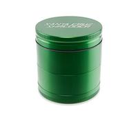 Santa Cruz Shredder Moulin à herbes et épices fabriqué aux États-Unis (moyen (5,6 cm), vert)