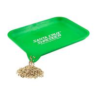 Santa Cruz Shredder Plateau à rouler en chanvre avec bec verseur pour un remplissage facile Bords arrondis lisses - Petit format (vert)