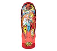 Santa Cruz Stranger Things Grabke Max Melting Clock Planche de skateboard 24,6 x 74,7 cm