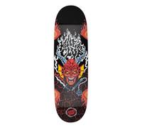 Santa Cruz Stranger Things Hellfire Club Flames Planche de skateboard 22,9 x 81,3 cm