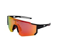 Santa Cruz Strip Racer Lunettes de soleil unisexes, Noir/orange