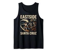 Santa Cruz Surf Eastside Santa Cruz Surfs Up Retro Mens Surfs Up Débardeur