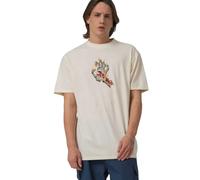 Santa Cruz T-shirt à Manches Courtes Burnt Bone Hand