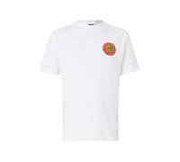 Santa Cruz T-Shirt 'Classic Dot' jaune / rouge / noir / blanc, Taille L