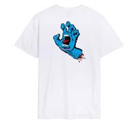 Santa Cruz T-shirt Screaming Hand Chest - Blanc, blanc, M