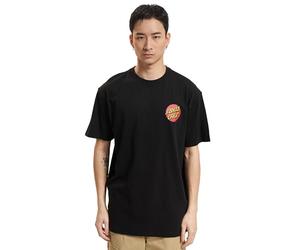 SANTA CRUZ Tee Shirt Classic Dot Chest Black L Noir