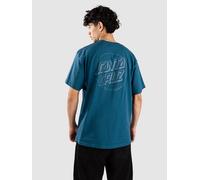 Santa Cruz Tonal Opus Dot Stripe T-Shirt bleu M