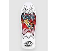 Santa Cruz Toyoda Reissue 10.4" Planche de skate blanc Uni