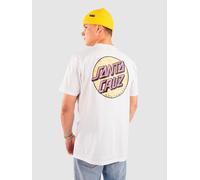Santa Cruz Wagon Dot Chest T-Shirt blanc S