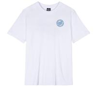 Santa Cruz - Women's Check Outline Ringed Dot - T-shirt - 10 - white