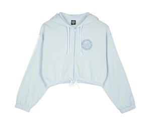 Santa Cruz - Women's Check Outline Ringed Dot Zip - Veste de sport - 14 - fresh blue