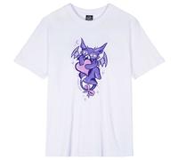 Santa Cruz - Women's Night Critter Front T-Shirt - T-shirt - 8 - white