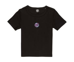 Santa Cruz - Women's Other Dot Emb T-Shirt - T-shirt - 8 - black