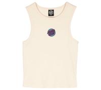 Santa Cruz - Women's Other Dot Emb Tank - Débardeur - 14 - chalk