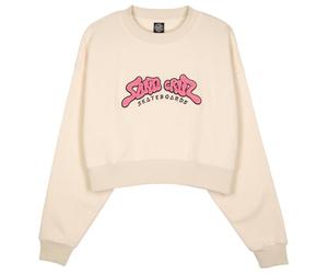 Santa Cruz - Women's Winkowski 8Baller Strip Crew - Pull - 14 - chalk