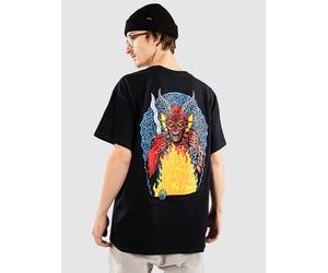 Santa Cruz X Stranger Things Hellfire Pit T-Shirt noir S