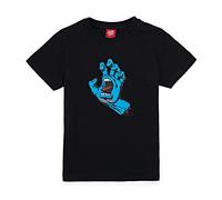 SANTA CRUZ Youth T-Shirt Youth Screaming Hand T-Shirt 8/10 ANS Black