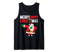 Santa Dab Dance croit en Jésus, Joyeux Noël chrétien Débardeur