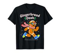 Santa Dash Christmas Running Runner Costume Xmas 5k Marathon T-Shirt