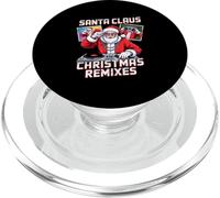 Santa DJ Christmas Remixes Musique pour fêtes de Fin d'année PopSockets PopGrip pour MagSafe