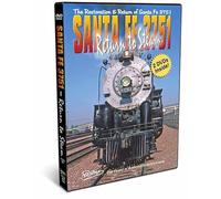 Santa Fe 3751 - Restoration and Running - 2 DVD Set