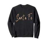 Santa Fe New Mexico Design Vintage élégant Sweatshirt