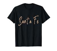 Santa Fe New Mexico Design Vintage élégant T-Shirt