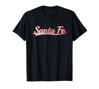 Santa Fe New Mexico Southwest Art Vintage Varsity Distressed T-Shirt