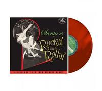 Santa Is Rockin‘ And Rollin‘ Vinyle Rouge Vinyle