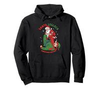 Santa Leglock - Jiu Jitsu brésilien - Édition de Noël Sweat à Capuche
