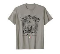 Santa Margherita Ligure Ligurie Riviera Italienne Drapeau Italie T-Shirt