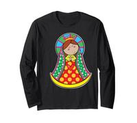 Santa María de Guadalupe Cartoon La Virgencita Lupita Manche Longue