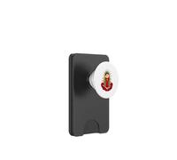 Santa María de Guadalupe Cartoon Reina del Cielo Floral PopSockets PopWallet pour MagSafe
