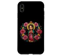 Santa María de Guadalupe Patrona de México La Guadalupana Coque pour iPhone XS Max