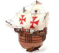 Santa Maria Kit de Montage en Bois Et Métal Échelle 1:50 Voiles Incluses 12010