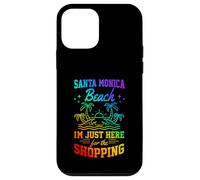 Santa Monica Beach, Je suis Juste là pour Faire du Shopping Entre Filles Coque pour iPhone 12 Mini