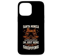 Santa Monica Beach, Je suis Juste là pour Faire du Shopping Entre Filles Coque pour iPhone 13 Pro Max
