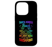 Santa Monica Beach, Je suis Juste là pour Faire du Shopping Entre Filles Coque pour iPhone 14 Pro