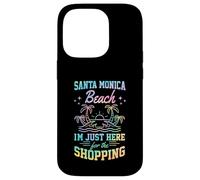 Santa Monica Beach, Je suis Juste là pour Faire du Shopping Entre Filles Coque pour iPhone 14 Pro