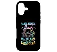 Santa Monica Beach, Je suis Juste là pour Faire du Shopping Entre Filles Coque pour iPhone 17