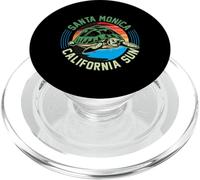 Santa Monica California Sun Sea Turtle Love PopSockets PopGrip pour MagSafe