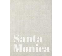 Santa Monica: Cream Linen Edition | A Guest Book | Coastal Coffee Table | Lined Interior | Designed for Modern Hosting