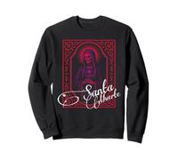Santa Muerte Carte de prière Gothique avec emblème de dévotion Sweatshirt