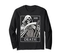 Santa Muerte Carte de Tarot de la Mort Dia De Los Muertos Manche Longue