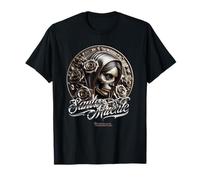 Santa Muerte Design acier brossé Santa Muerte T-Shirt