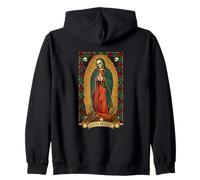 Santa Muerte Dévotion Catholique Sainte Mort Sweat à Capuche