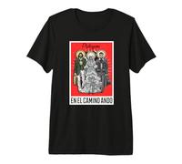 Santa Muerte, Malverde, San Judas Tadeo T-Shirt Haut de Gamme