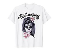 SANTA MUERTE MEXICAN SKELETON GOTHIC FEMMES HOMMES HOMME MEN T-Shirt