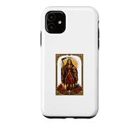 Santa Muerte Saintes Bougies Autel Dévotion Folk Saint Tee Coque pour iPhone 11