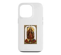 Santa Muerte Saintes Bougies Autel Dévotion Folk Saint Tee Coque pour iPhone 13 Pro